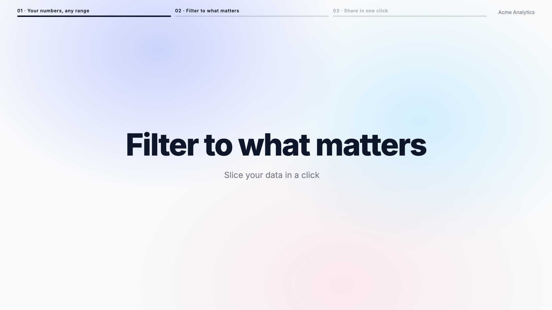 Product spotlight style